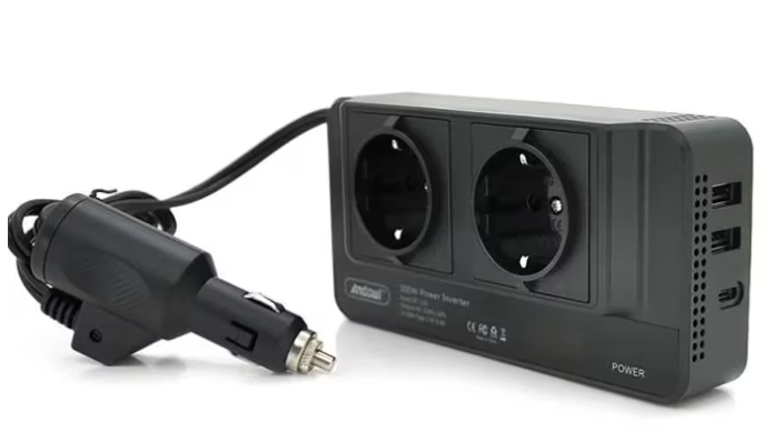 Invertor de curent auto 300W 12V/220V USB Q CC8200